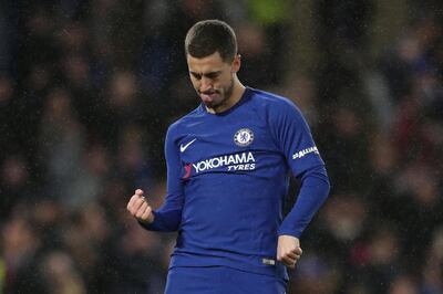 Chelsea will look to Eden Hazard for inspiration at Brighton and Hove Albion. Peter Cziborra / Action Images via Reuters