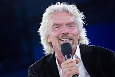 Sir Richard Branson will be speaking at the summit in Abu Dhabi. Andrew Harrer / Bloomberg