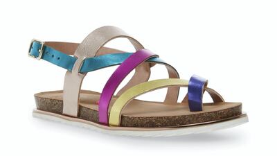 Spend: Metallic sandals, Dh159, Steve Madden.