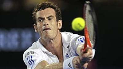 Andy Murray is through to his second grand slam final.