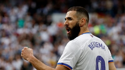 Karim Benzema celebrates. Reuters