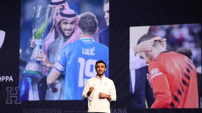 Gianni Infantino, president of Fifa (not pictured), said he believed the project would positively affect football, seeing that it is Saudi Arabia’s most popular sport.