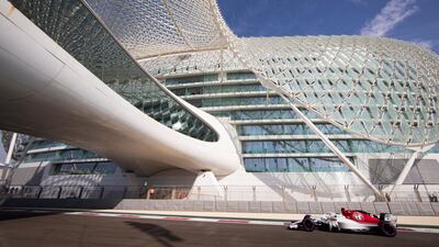 Practice session of the Abu Dhabi Formula One Grand Prix 2018 at Yas Marina Circuit. Valdin Xhemaj / EPA
