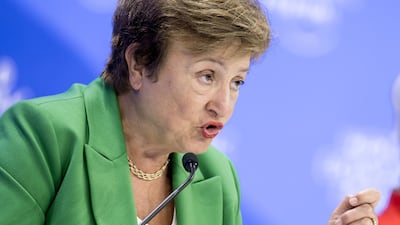 IMF Managing Director Kristalina Georgieva urged the US to avoid steps that could hurt the global economy. AFP