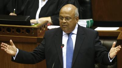 Pravin Gordhan, who was South Africa's finance minister from 2009 to 2014, was brought in to the same position again last year after a succession of ministers were slotted in and then fired. Nic Bothma / EPA