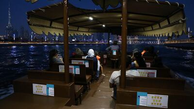 Hire an abra from RTA in Dubai for an hour, a day or even the whole month. Pawan Singh / The National