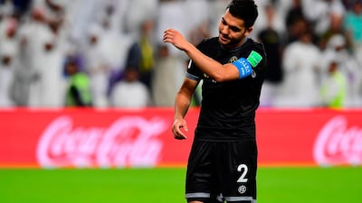 Team Wellington's captain Justin Gulley missed the decisive penalty against Al Ain. AFP
