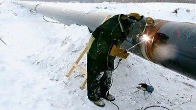 Russian gas exports dropped by 15 per cent as its own consumption soared in the cold weather. Dmitry Beliakov / Bloomberg News