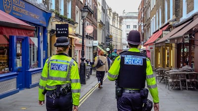 Additional officers were deployed in a crackdown on crime in London. Photo: Metropolitan Police