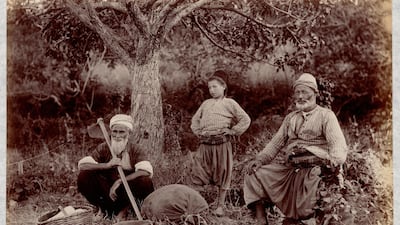 Bursa, Group of Workmen. Photo: Bibliothèque nationale de France, Paris