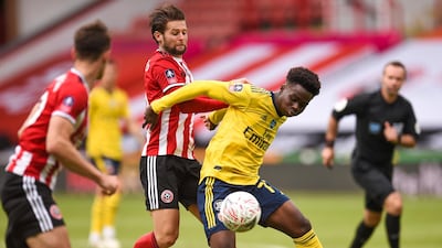 Bukayo Saka - 7: Forward tailed off in the second half after showing glimpses of his potential in the first. EPA