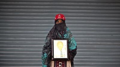 Zareena Qalandrani. Her brother Manzoor went missing on August 2, 2012.