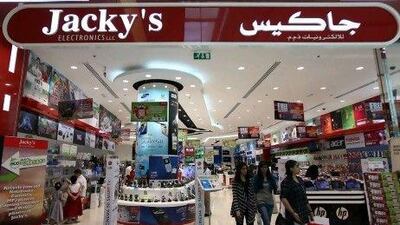 Tight margins and even tighter control on prices by manufacturers make sales difficult for multi-branded electronics stores. Pawan Singh / The National