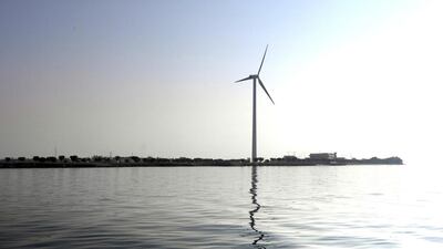 Saudi Arabia's wind and solar projects show the country's commitment to green energy. Lee Hoagland/ The National