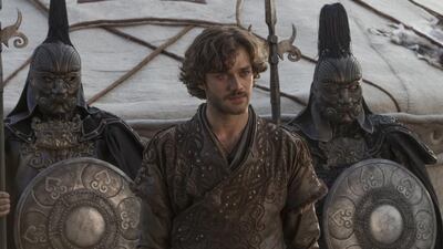 Marco Polo stars Italian actor Lorenzo Richelmy in the title role. Phil Bray / Netflix