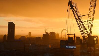 Carillion's former finance director sold shares in the UK construction company $1.1m months before the firm collapsed. Daniel Sorabji / AFP