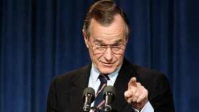 George H W Bush reduced US loan guarantees but Israel was happy to incur this penalty while it continued its settlement programme.