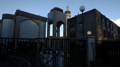 General view shows outside of the London Central Mosque. Reuters