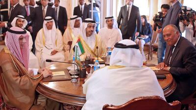 The four countries are concerned about what they deem to be Qatar's support for terrorism, its hosting of extremists and the financing of them. Khaled Elfiqi / Pool