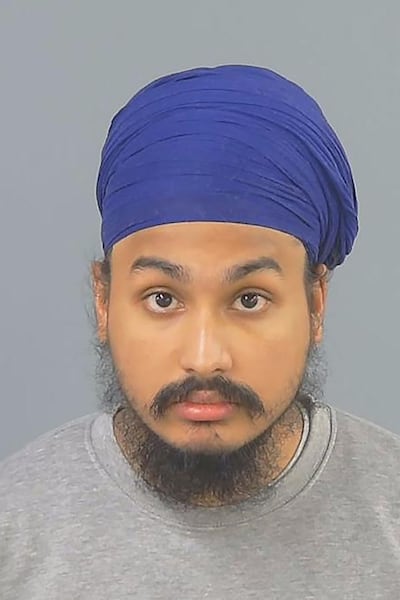 Vickrum Digwa, the Sikh who murdered Henry Nowak, was jailed for 21 years on June 1. AFP