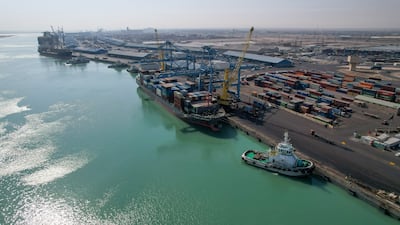 UAE companies are involved in services linking to Umm Qasr Port in Iraq. Getty Images