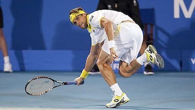 David Ferrer defeated Tomas Berdych.
