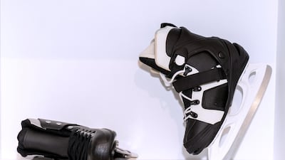 Part of Sofiane Si Merabet's installation. Victor Besa / The National