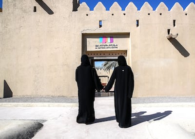 The UAE is offering crucial support to help Emirati mothers thrive in the private sector. Victor Besa / The National