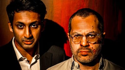 Deepak Venugopal and Osman Aboubakr will perform in the stage play Red at The Junction in Dubai on Saturday, October 29. Courtesy PhotoAccacia Ltd