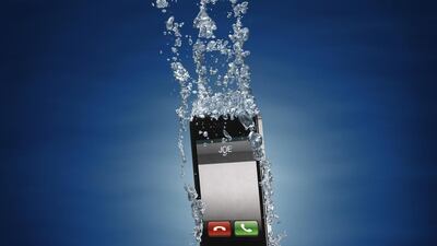 Our columnist now sees the virtue of the iPhone 7’s water resistance. Getty Images