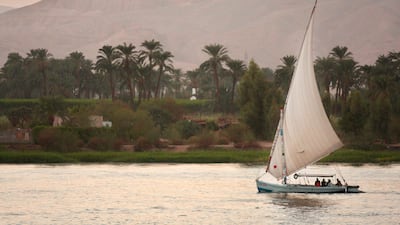 The Nile at Luxor. The Bain study suggests that Egypt has great potential for sustainable tourism. Victoria Hazou/The National