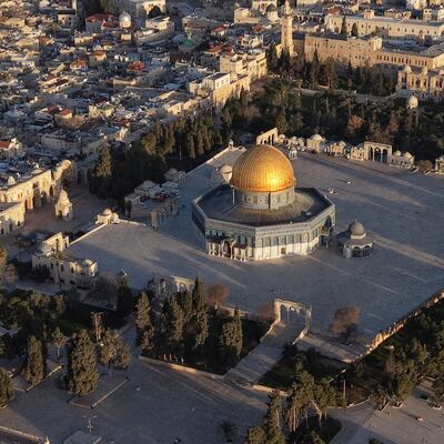 Image 9: Al-Aqsa compound. Reuters