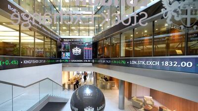 Inside the London Stock Exchange. LSE shareholders will own 45.6 per cent of the enlarged group. EPA