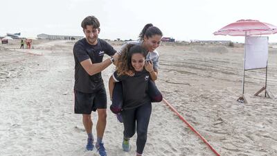 The Tough Mudder event held at Dubai Festival City.