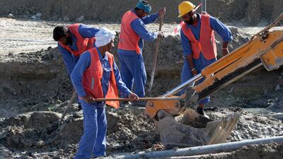 The changes to the labour rules aim to make the hiring process more transparent. Christopher Pike / The National