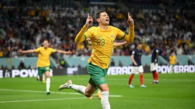 Craig Goodwin – 7. Got a reaction when he went in on Pavard with an early tackle and inspired a very different one from the Australian supporters when he scored the opener with a composed finish. Initially helped Behich defensively but struggled to do that as the first half went on. Showed discipline in the second period. Getty