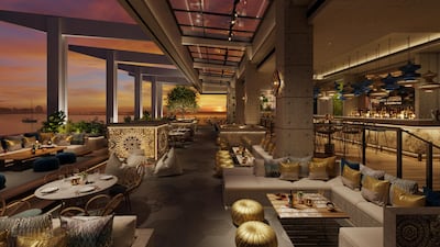 Siddharta Lounge by Buddha-Bar will open at Abu Dhabi's new Yas Bay development. Photo: Miral