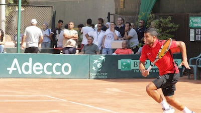 Karim-Mohamed Maamoun in action.