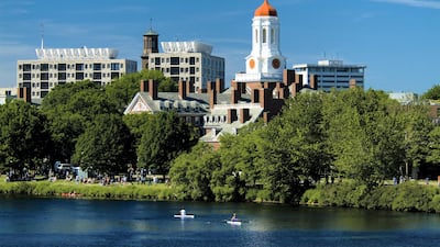 Best universities for Life Sciences and Medicine: 1. Harvard University (pictured), 2. University of Oxford, 3. Stanford University, 4. University of Cambridge, 5. Johns Hopkins University. Getty Images