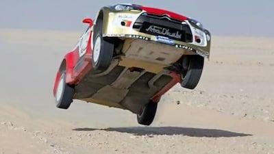 Sheikh Khalid Al Qassimi hopes that the continued good efforts by his Abu Dhabi Citroen Total World Rally Team will eventually open doors for other Emiratis to the sport of rally car racing.