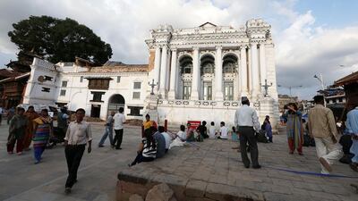 Another view of Durbar Square in Kathmandu. Pawan Singh / The National