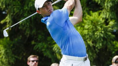 Rory McIlroy has finished second at the Abu Dhabi Golf Championship three times. Tannen Maury / EPA