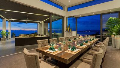 Dining areas are also offer high-end luxury. Courtesy Signature Residences Worldwide