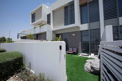 Shruti Krishnan and her husband own the ground and first floors at the property. Leslie Pableo for The National