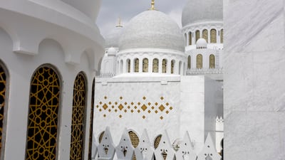 Sheikh Zayed Grand Mosque in Solo, Java is almost identical to the original in Abu Dhabi.