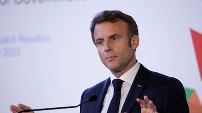 French President Emmanuel Macron. Reuters