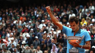 No 59 French Open (2009) Federer finally completed his career grand slam as he won in Paris. The Roland Garros title had long eluded Federer, largely because of Rafael Nadal who three times had beaten him in the final. But Federer was the victor in 2009 as Robin Soderling was beaten in straight sets in the final. Getty