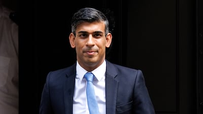 British Prime Minister Rishi Sunak said he intends to make the UK the 'best place to do business'. EPA
