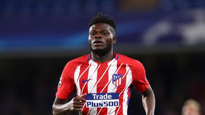 Thomas Partey won the Europa League and played in the Champions League final at Atletico Madrid. PA