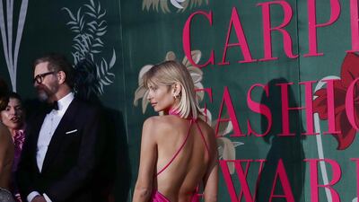 Xenia Adonts attends the Green Carpet Fashion Awards during Milan Fashion Week spring / summer 2020. Getty Images